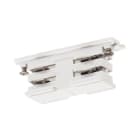 SLV - S-TRACK mini-connecteur, Phase, pour rail 3 allumages, intérieur, blanc