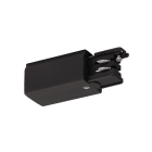 SLV - S-TRACK alimentation, Phase, terre gauche, pour rail 3 all., intérieur, noir