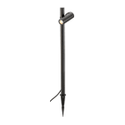 SLV - HELIA SLIM borne, extérieur, simple, LED, noir IP65 3000 K, bord de mer