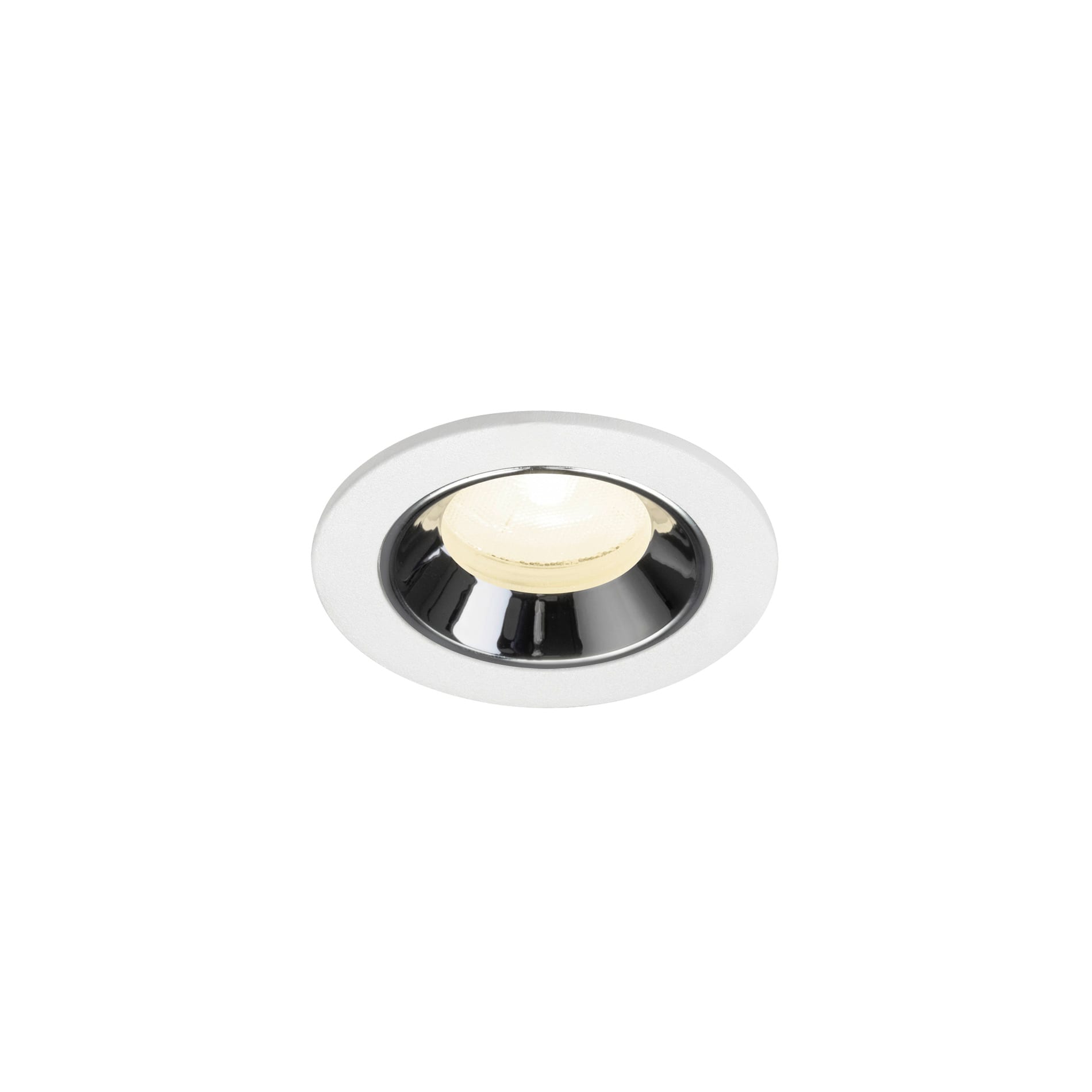 SLV - NUMINOS® XS, spot encastré, intérieur, 4000 K, 20° blanc / chrome