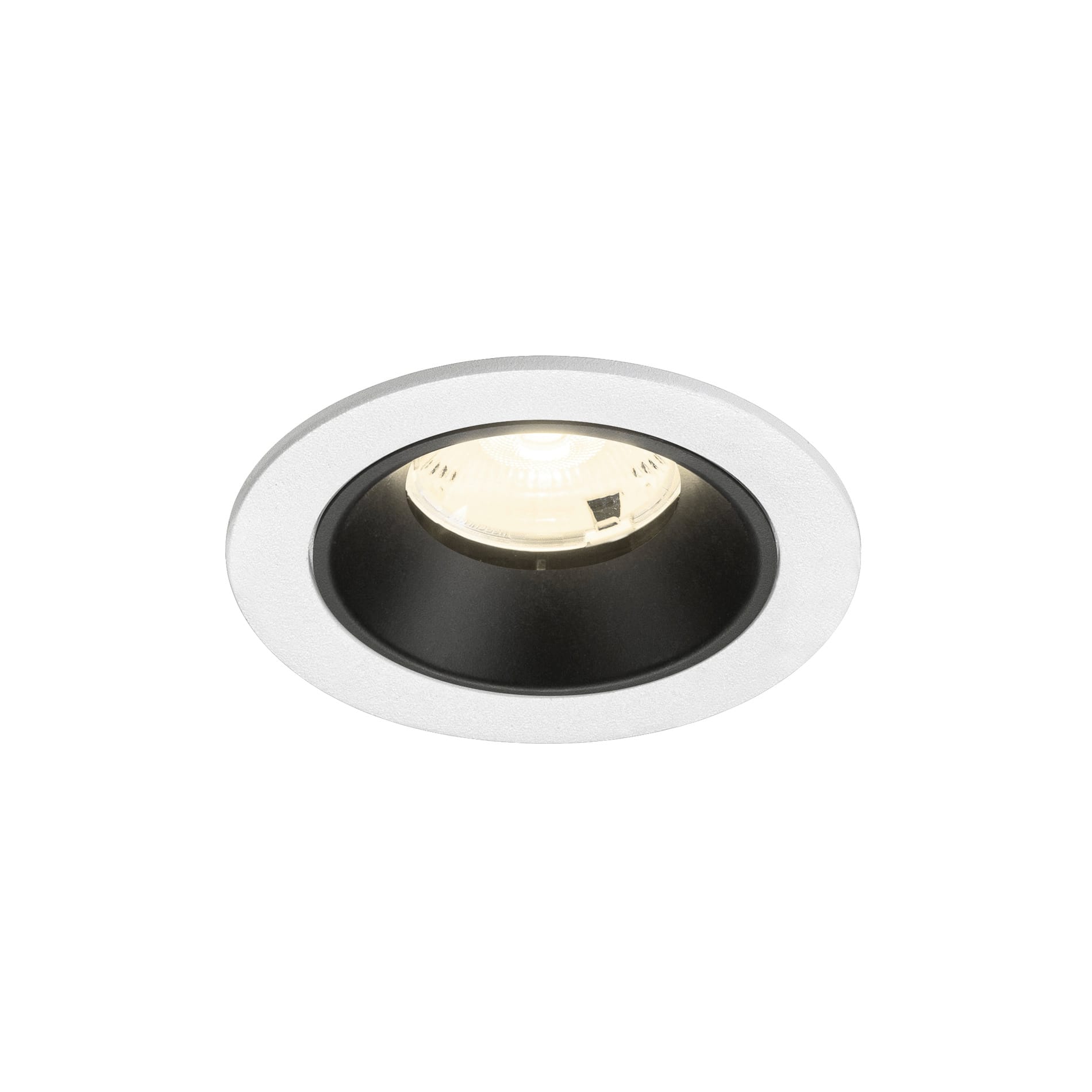 SLV - NUMINOS® S, spot encastré intérieur, 4000 K, 20° blanc / noir