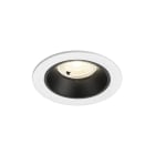 SLV - NUMINOS® S, spot encastré intérieur, 4000 K, 40° blanc / noir