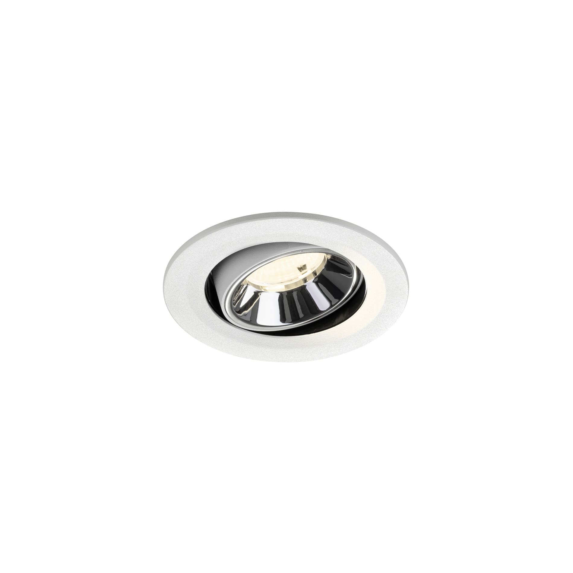 SLV - NUMINOS® MOVE S, spot encastré, intérieur, 4000 K, 55° blanc / chrome