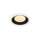 SLV - NUMINOS® M, encastré downlight, intérieur, 2700 K, 40° blanc / noir