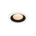SLV - NUMINOS® M, encastré downlight, intérieur, 2700 K, 55° blanc / noir
