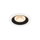 SLV - NUMINOS® M, encastré downlight, intérieur, 3000 K, 20° blanc / noir
