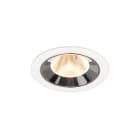 SLV - NUMINOS® M, encastré downlight, intérieur, 3000 K, 20° blanc / chrome