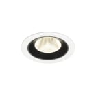 SLV - NUMINOS® M, encastré downlight, intérieur, 4000 K, 20° blanc / noir