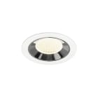 SLV - NUMINOS® M, encastré downlight, intérieur, 4000 K, 40° blanc / chrome