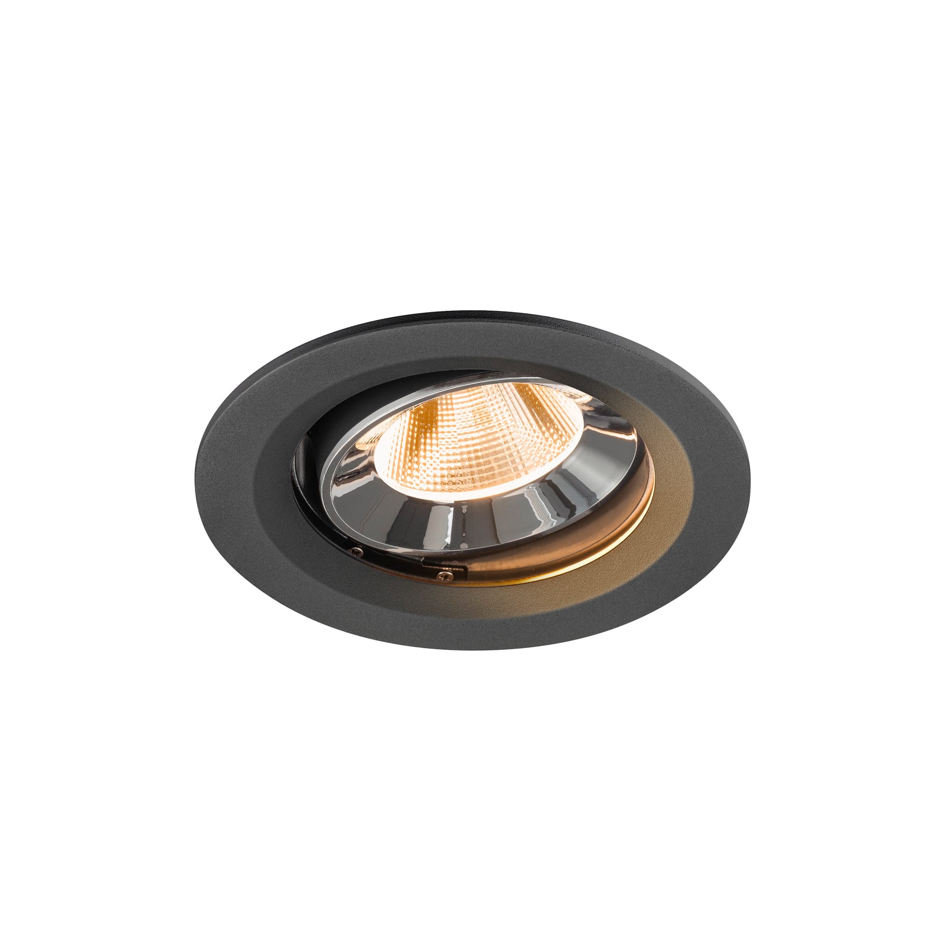 SLV - NUMINOS® MOVE M, encastré downlight, intérieur, 2700 K, 20° noir / chrome