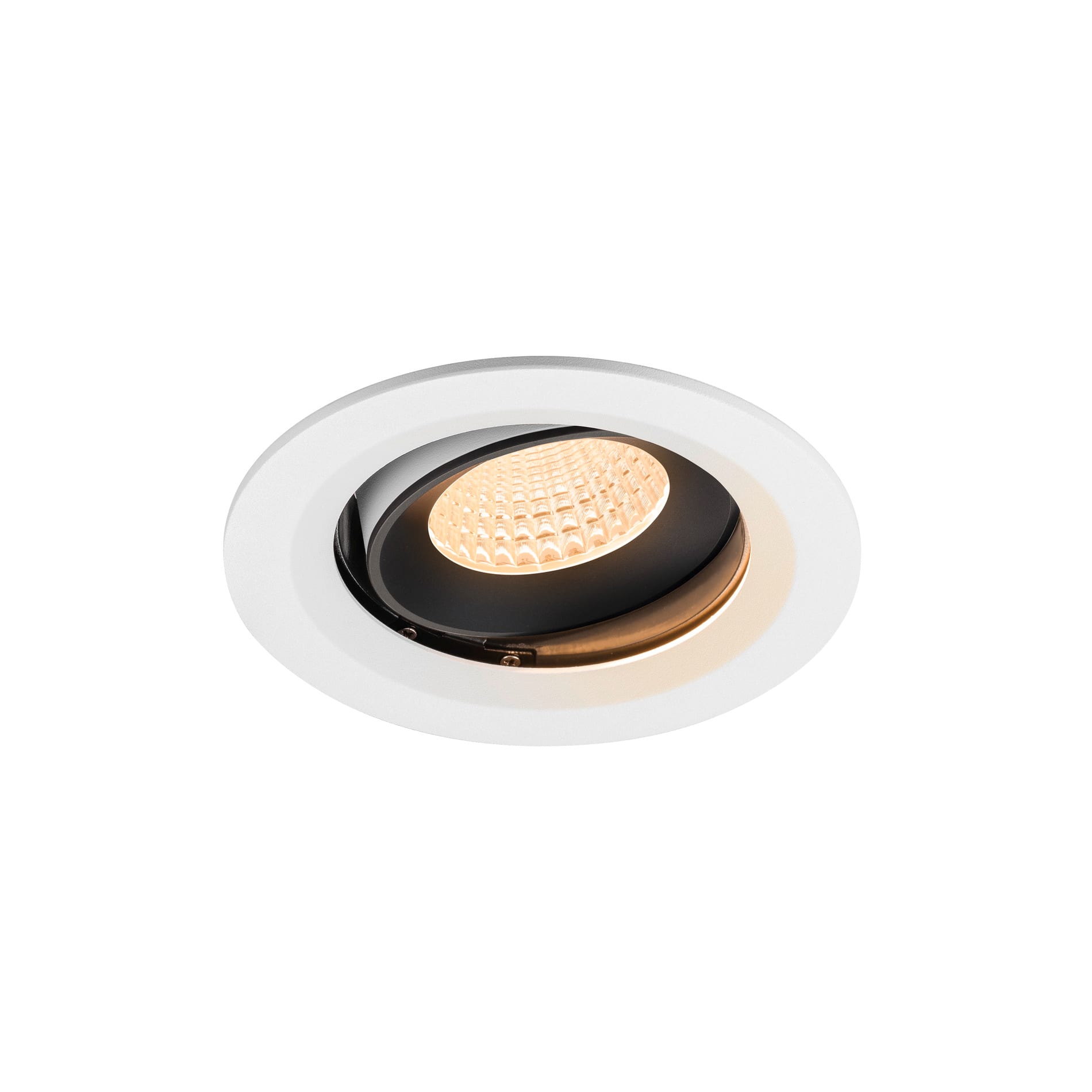 SLV - NUMINOS® MOVE M, encastré downlight, intérieur, 2700 K, 55° blanc / noir