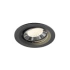 SLV - NUMINOS® MOVE M, encastré downlight, intérieur, 4000 K, 40° noir / chrome