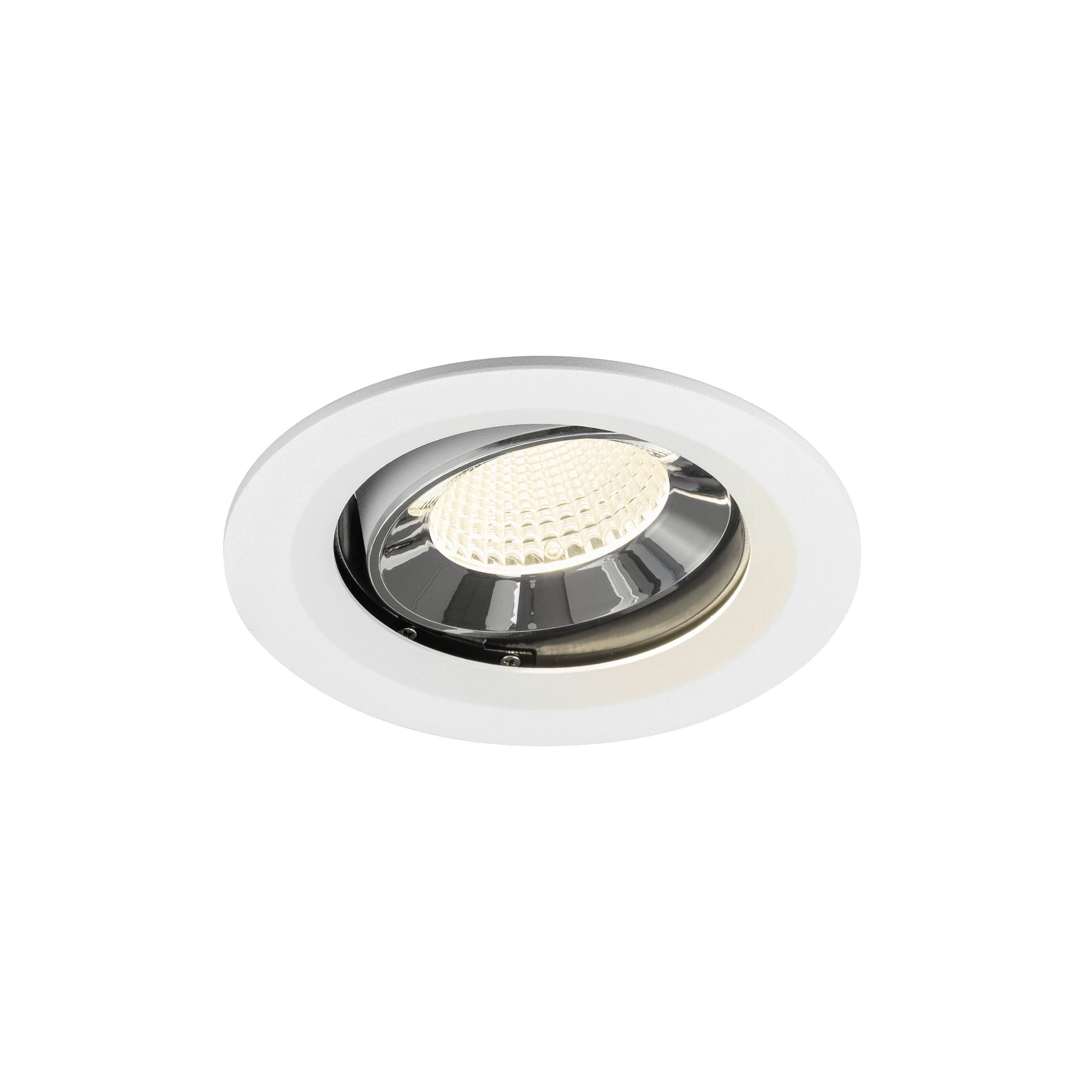 SLV - NUMINOS® MOVE M, encastré downlight, intérieur, 4000 K, 40° blanc / chrome