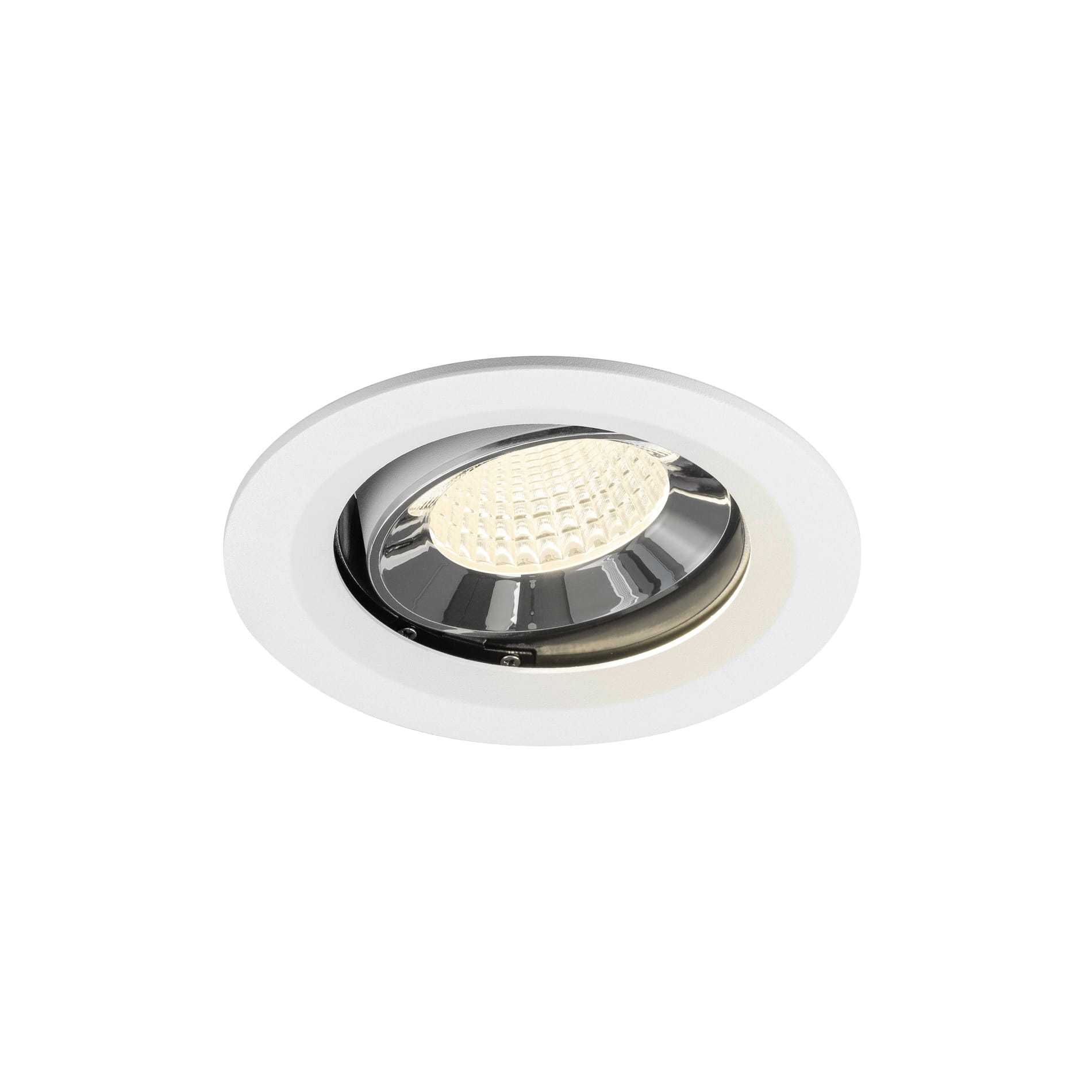 SLV - NUMINOS® MOVE M, encastré downlight, intérieur, 4000 K, 55° blanc / chrome