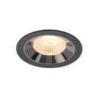 SLV - NUMINOS® L, encastré downlight, intérieur, 2700 K, 55° noir / chrome
