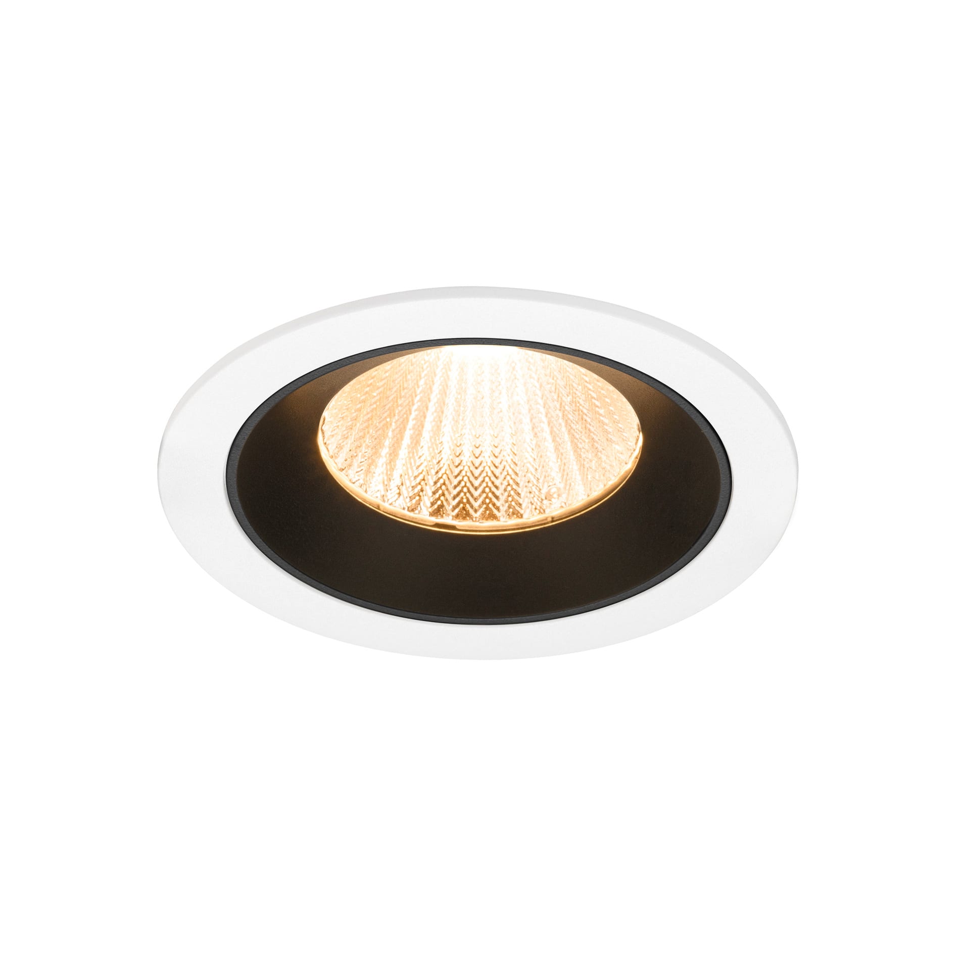 SLV - NUMINOS® L, encastré downlight, intérieur, 2700 K, 40° blanc / noir