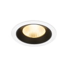SLV - NUMINOS® L, encastré downlight, intérieur, 3000 K, 40° blanc / noir