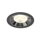 SLV - NUMINOS® L, encastré downlight, intérieur, 4000 K, 40° noir / chrome