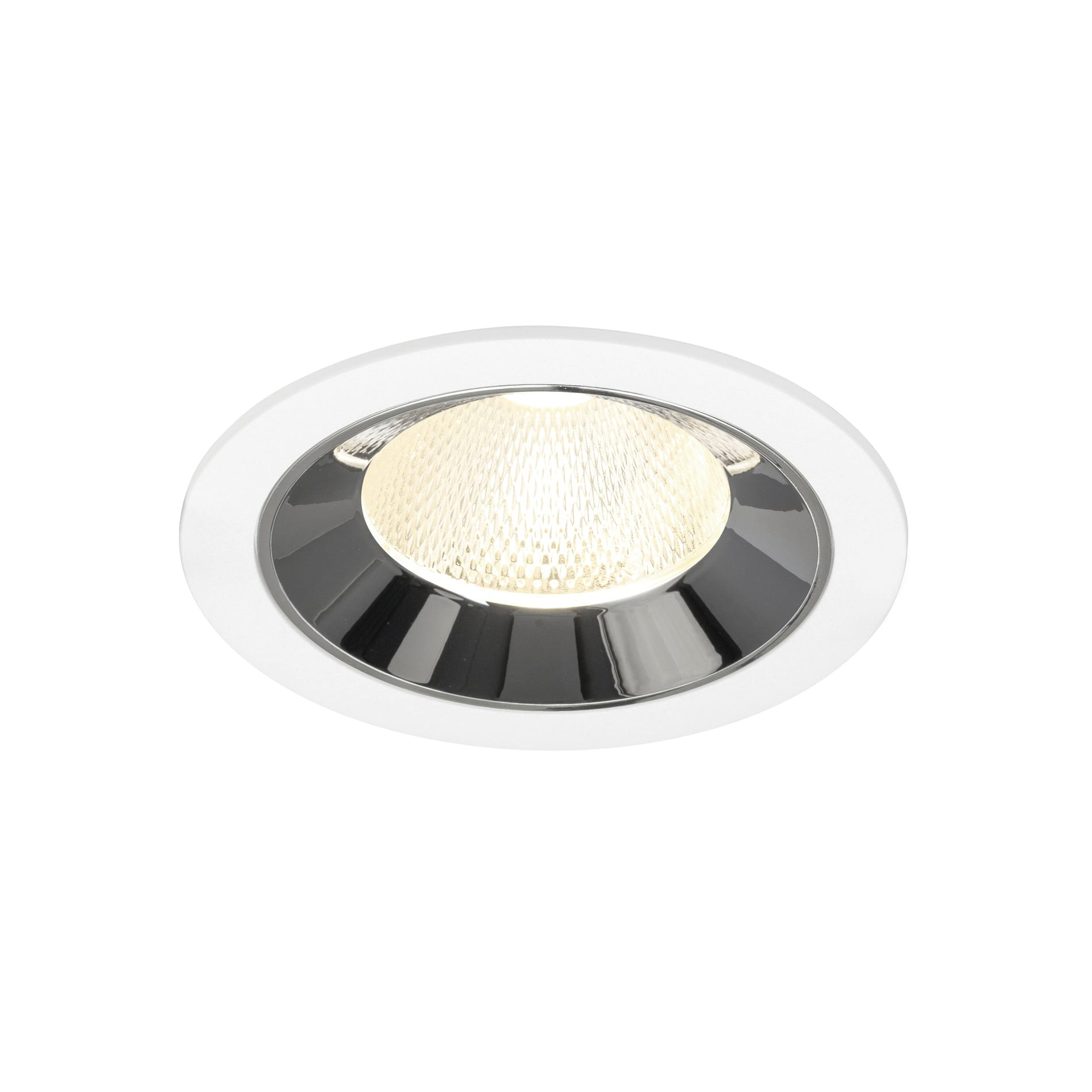 SLV - NUMINOS® L, encastré downlight, intérieur, 4000 K, 20° blanc / chrome