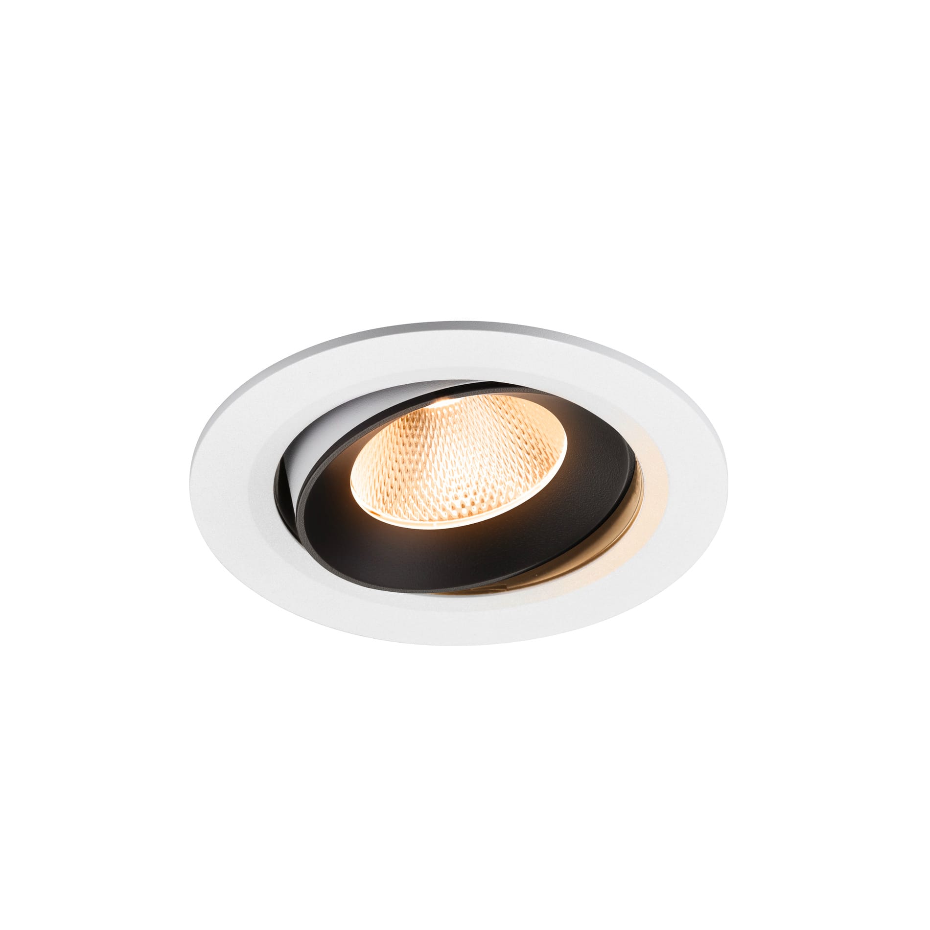 SLV - NUMINOS® MOVE L, encastré downlight, intérieur, 2700 K, 20° blanc / noir