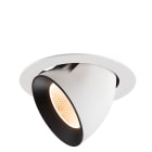 SLV - NUMINOS® GIMBLE XL, encastré downlight, intérieur, 2700 K, 20° blanc / noir