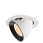 SLV - NUMINOS® GIMBLE XL, encastré downlight, intérieur, 2700 K, 40° blanc / noir