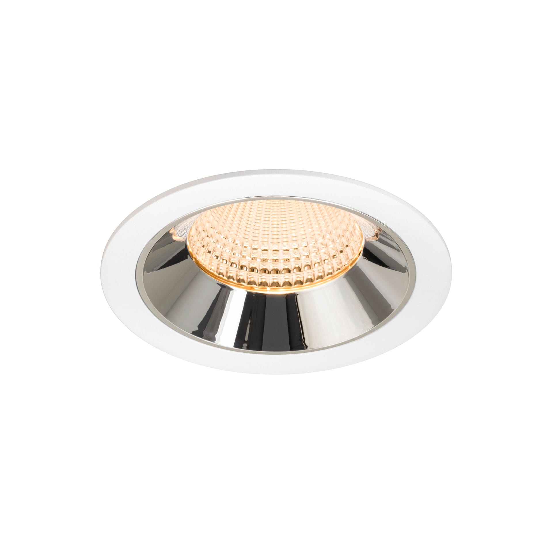 SLV - NUMINOS® XL, encastré downlight, intérieur, 2700 K, 55° blanc / chrome