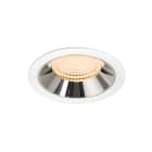 SLV - NUMINOS® XL, encastré downlight, intérieur, 2700 K, 55° blanc / chrome