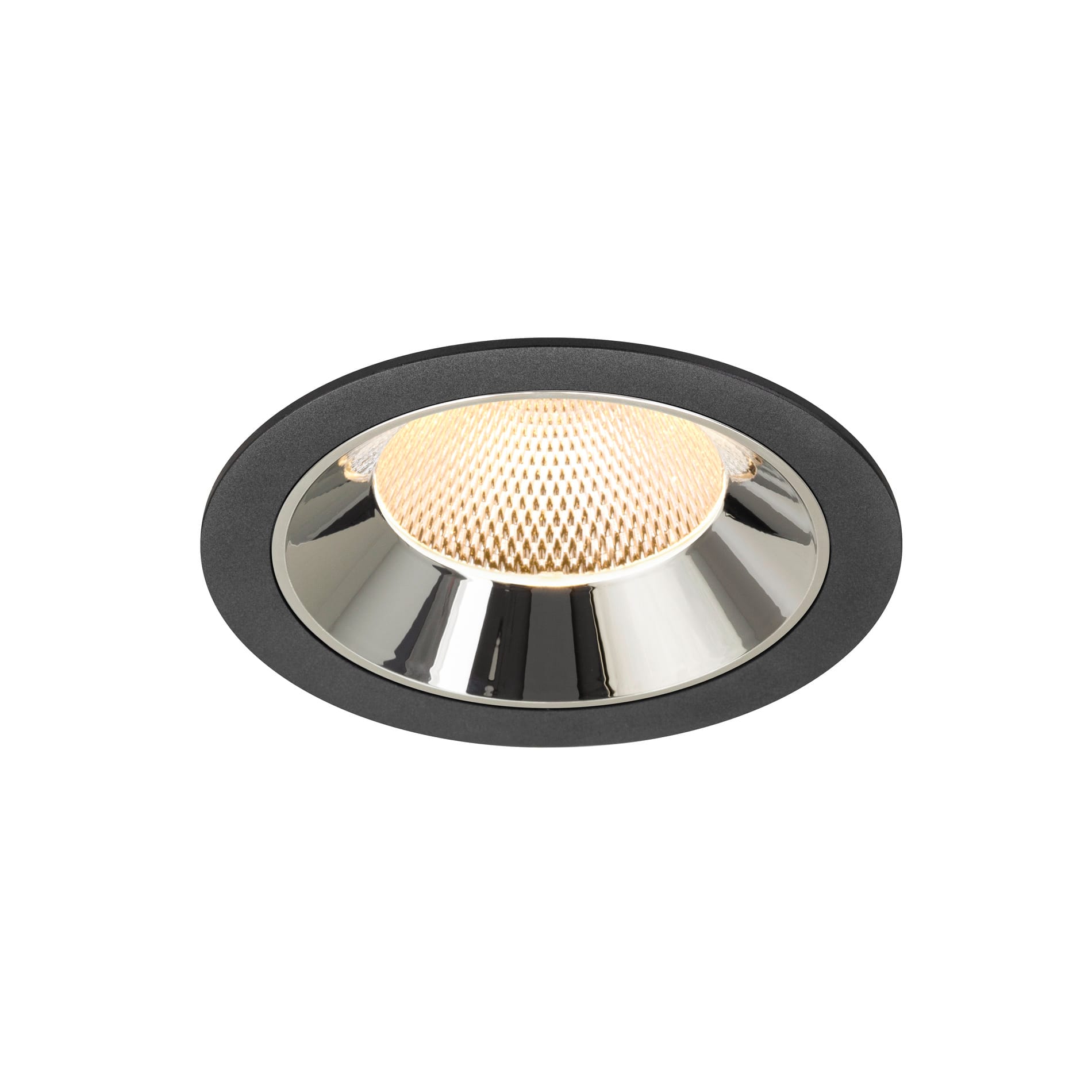 SLV - NUMINOS® XL, encastré downlight, intérieur, 3000 K, 40° noir / chrome