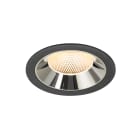 SLV - NUMINOS® XL, encastré downlight, intérieur, 3000 K, 40° noir / chrome