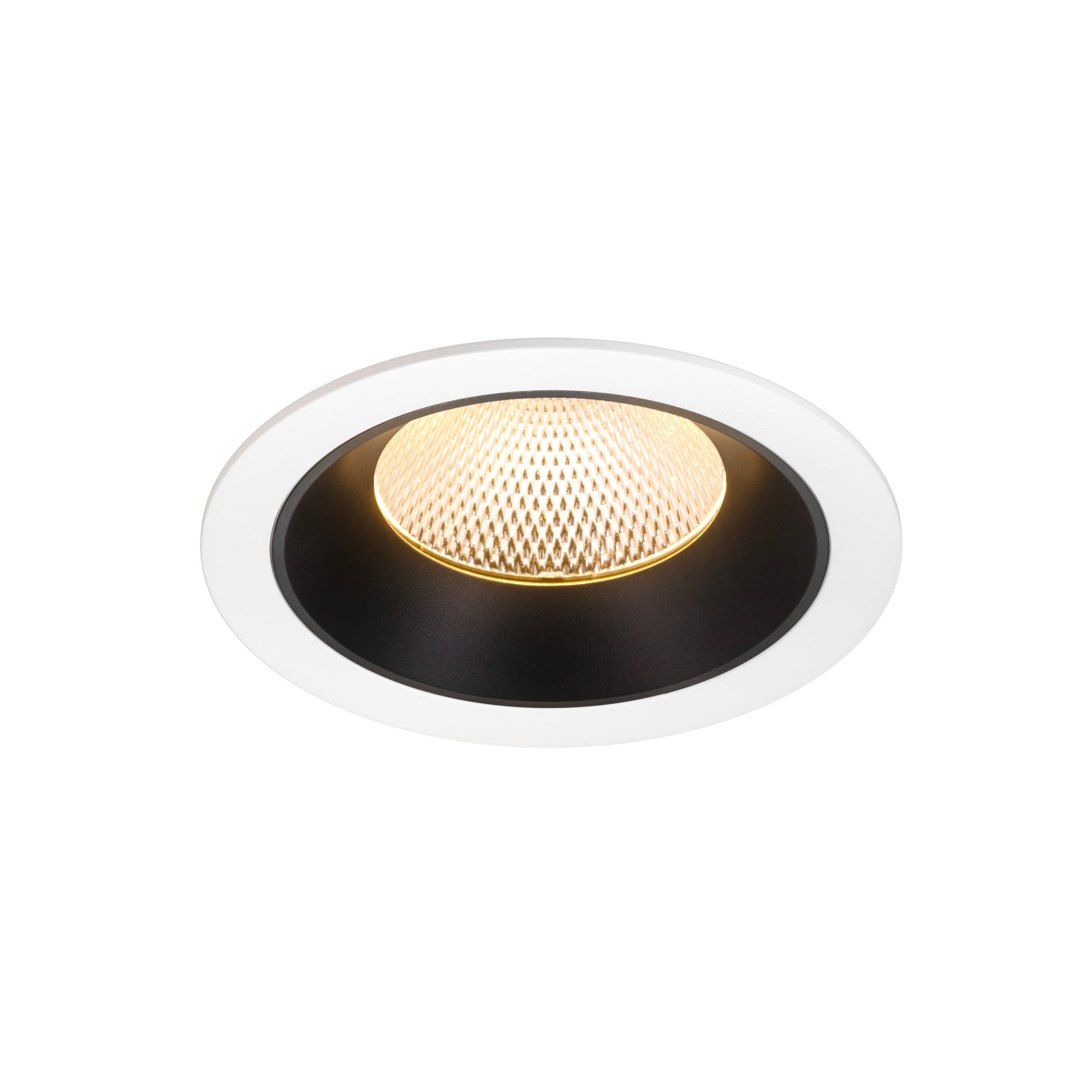 SLV - NUMINOS® XL, encastré downlight, intérieur, 3000 K, 40° blanc / noir