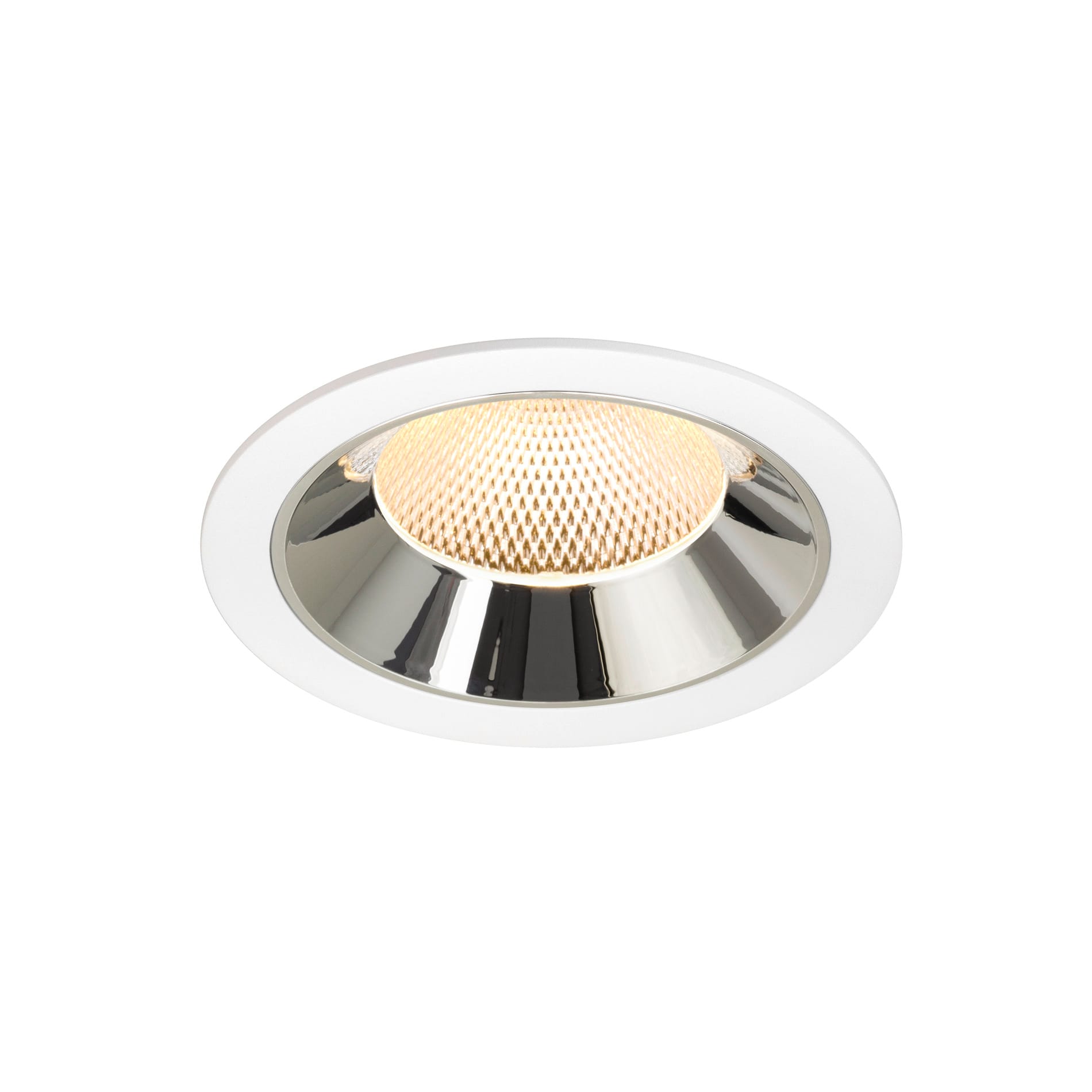 SLV - NUMINOS® XL, encastré downlight, intérieur, 3000 K, 40° blanc / chrome