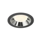 SLV - NUMINOS® XL, encastré downlight, intérieur, 4000 K, 20° noir / chrome