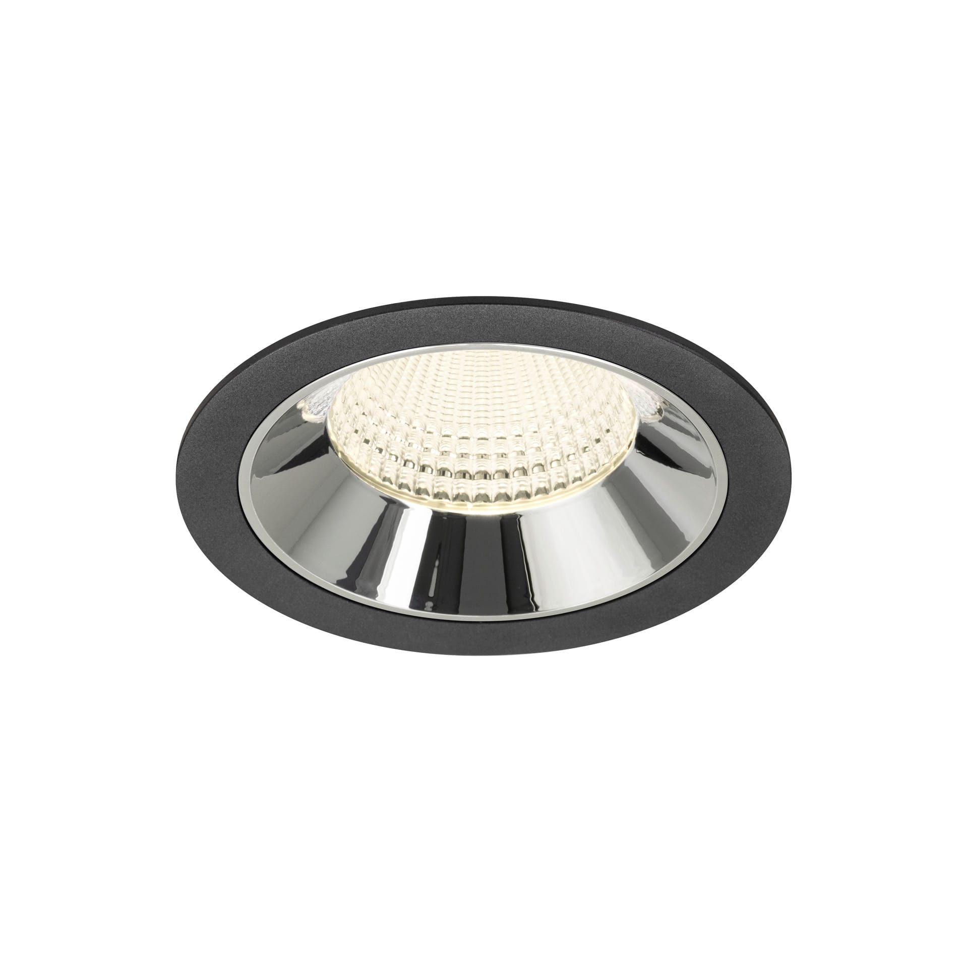 SLV - NUMINOS® XL, encastré downlight, intérieur, 4000 K, 55° noir / chrome