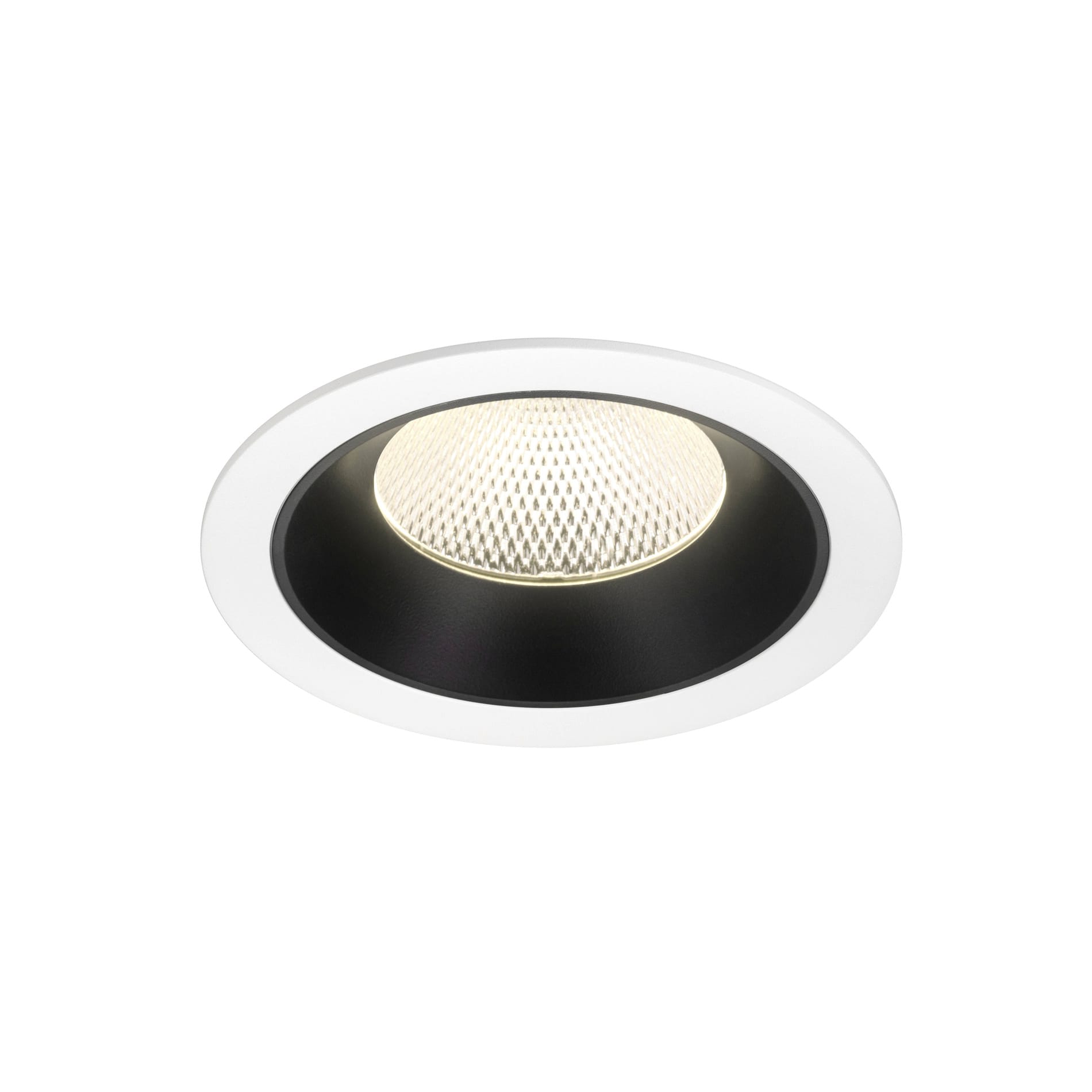 SLV - NUMINOS® XL, encastré downlight, intérieur, 4000 K, 40° blanc / noir