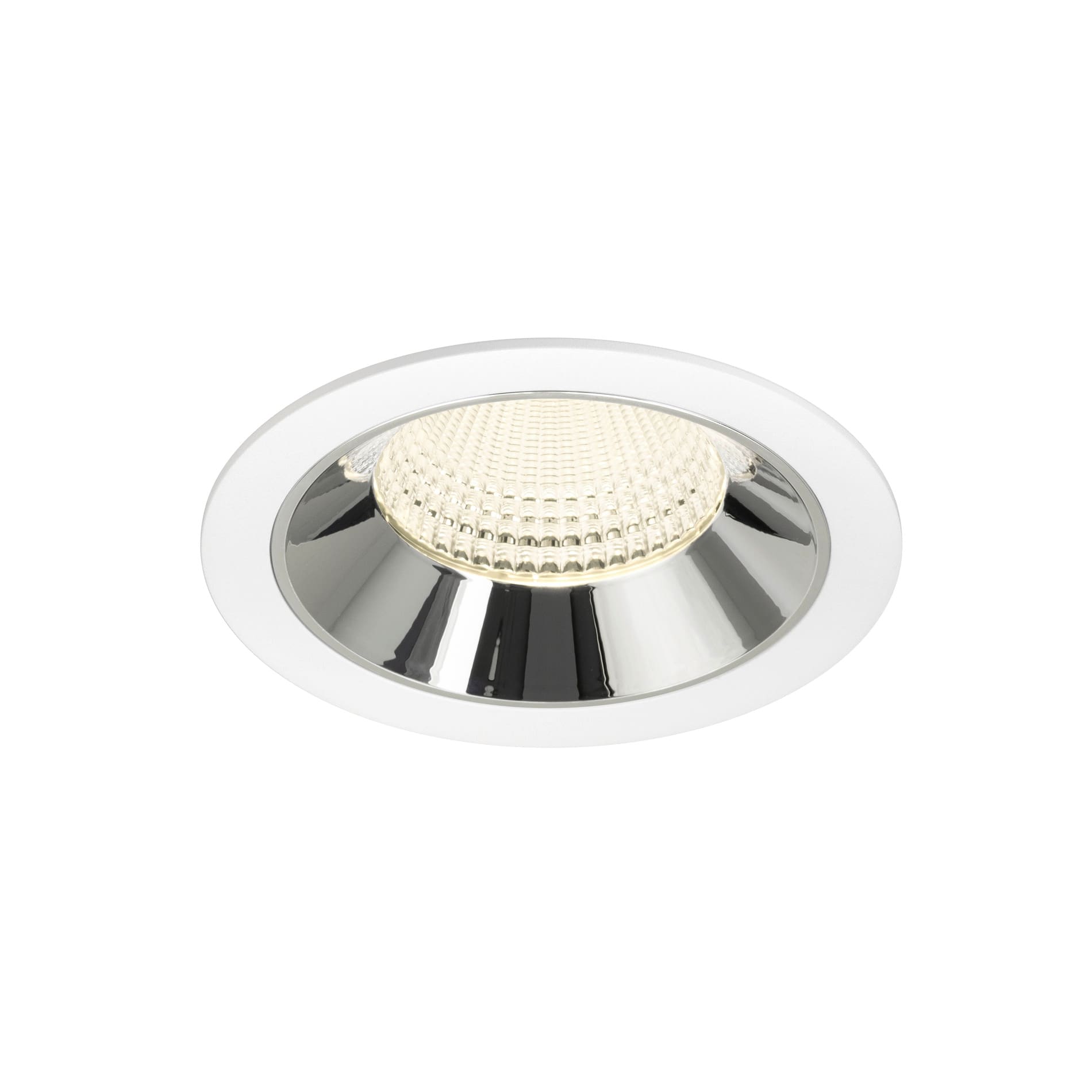 SLV - NUMINOS® XL, encastré downlight, intérieur, 4000 K, 55° blanc / chrome