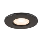 SLV - UNIVERSAL DOWNLIGHT FIX, spot encastré avec collerette, 5W, CCT, IP65, noir