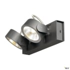 SLV - KALU, applique/plafonnier, noir, LED 31W, 3000K, 60°
