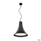 SLV - BATO 35, suspension intérieure, noir, LED, 21W, 2700K, variable