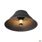 SLV - BATO 45, applique et plafonnier intérieur, noir, E27, 60W max