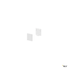 SLV - GRAZIA 10, embouts hauts pour profil plat, 2 pcs., blanc
