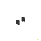 SLV - GRAZIA 10, embouts hauts pour profil plat, 2 pcs., noir