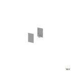 SLV - GRAZIA 10, embouts hauts pour profil standard, 2 pcs., alu anodisé