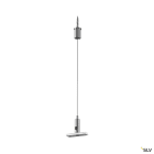 SLV - GRAZIA 20, suspension rigide pour profil en saillie, 2 m, inox, 2 pièces