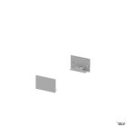 SLV - GRAZIA 20, embouts pour profil plat strié, 2 pcs., alu anodisé