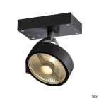 SLV - KALU, applique et plafonnier intérieur, simple, noir, GU10/QPAR111, 75W max