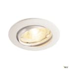 SLV - PIKA, encastré, orientable, blanc, QPAR51 max. 50W