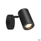 SLV - ENOLA B, applique intérieure, liseuse, noir, GU10/QPAR51, 50W max