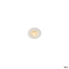 SLV - HORN MINI, spot encastré, intérieur, rond, blanc, LED, 1W, 3000K, UGR 19