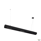 SLV - Q-LINE®, suspension intérieure, 1m, noir, LED, 46W, 4000K, variable